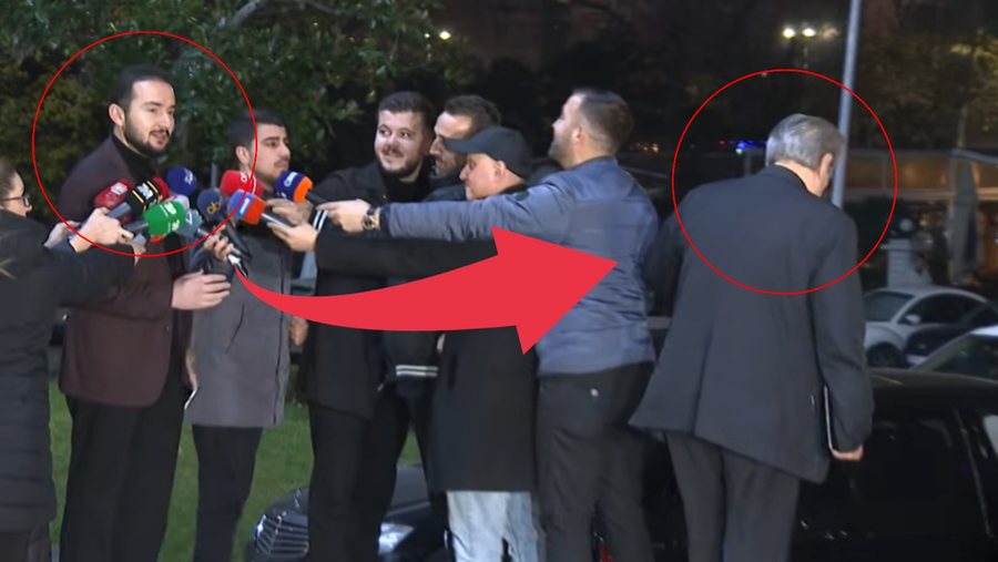 Salianji bèn “hapin” e parë drejt “fronit” të PD-së, sht nget Sali Berisha, ja çfarë i bëjnë gazetarët (VIDEO)